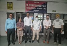 विजिलेंस ब्यूरो ने सेवा केंद्र नूरमहल के हेल्प डेस्क कर्मचारी महेश कुमार को 7,000 रुपये रिश्वत लेते रंगे हाथों किया काबू