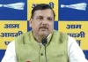 यूपी की राजधानी में ट्रीपल मर्डर, पीड़ित परिवार से मिले ‘‘आप’’ सांसद संजय सिंह